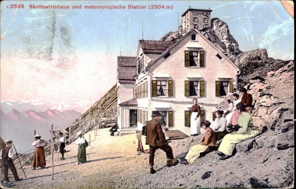 Säntiswirtshaus Vorderseite