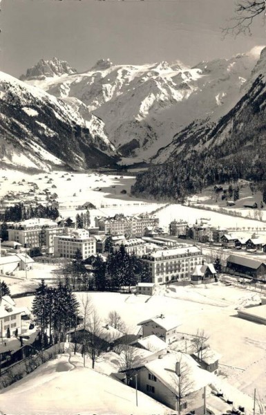 Engelberg. Blick aufs Spannort Vorderseite
