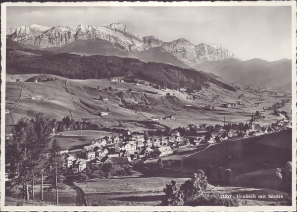 Urnäsch mit Säntis