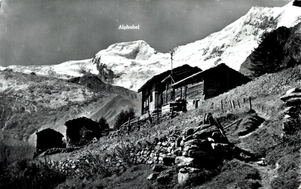 Alphubel bei Saas-Fee Vorderseite