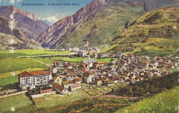 Andermatt - Gotthardstrasse  Vorderseite