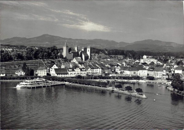Rapperswil, Flugaufnahme Vorderseite