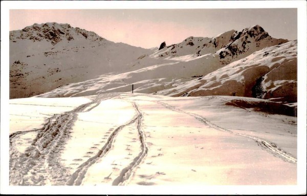 Spuren im Schnee Vorderseite