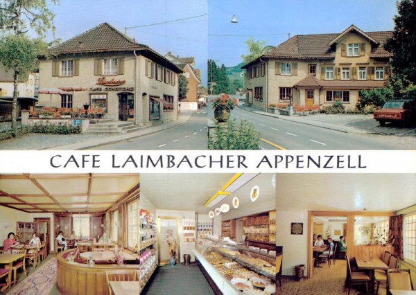 Cafe Laimbacher - Appenzell Vorderseite