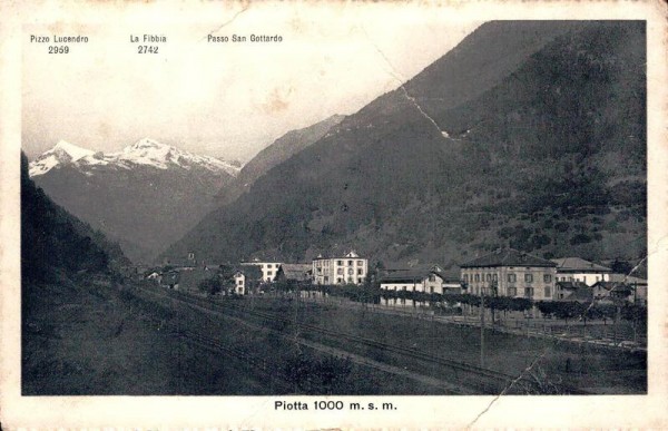 Piotta, 1908 Vorderseite