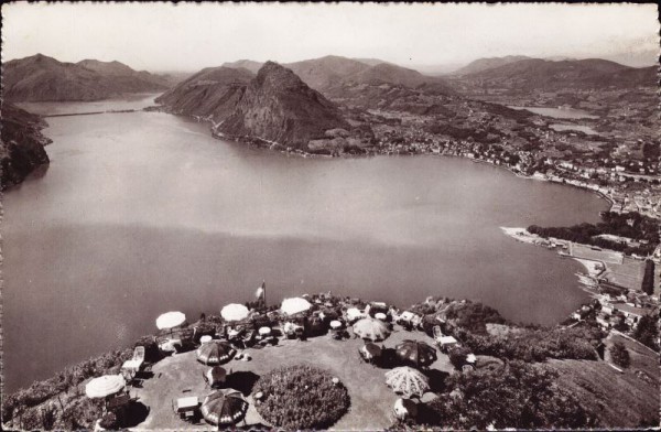 Lago di Lugano visto dal Brè Kulm