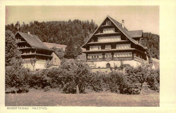 Scheftenau-Wattwil Vorderseite