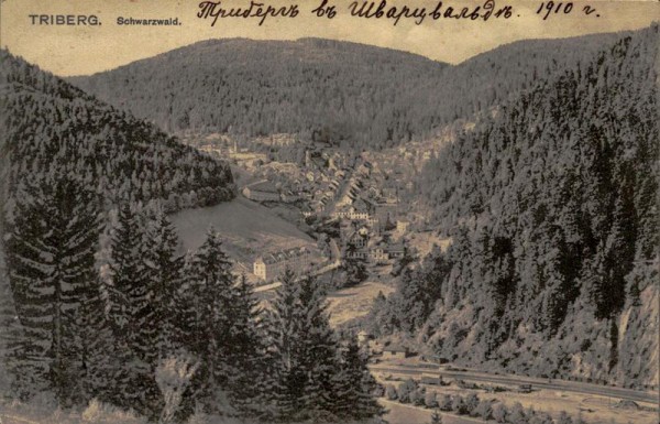 Triberg, Schwarzwald Vorderseite