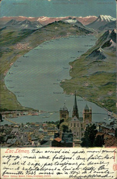 Lac Léman Vorderseite
