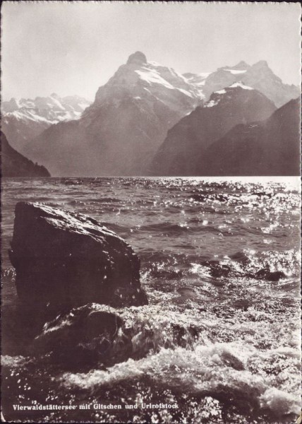 Vierwaldstättersee mit Glitschen und Urirotstock