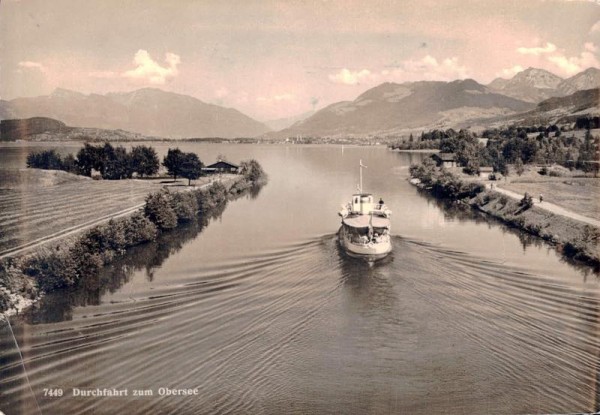 Durchfahrt zum Obersee Vorderseite