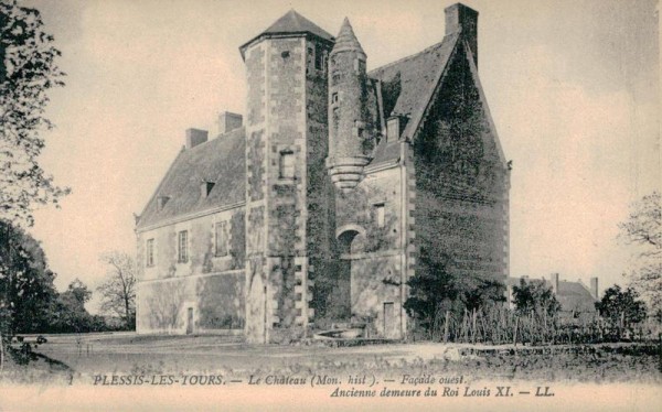 Schloss Plessis-Lès-Tours Vorderseite