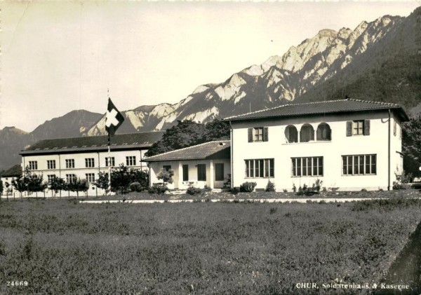 Chur, Soldatenhaus und Kaserne Vorderseite