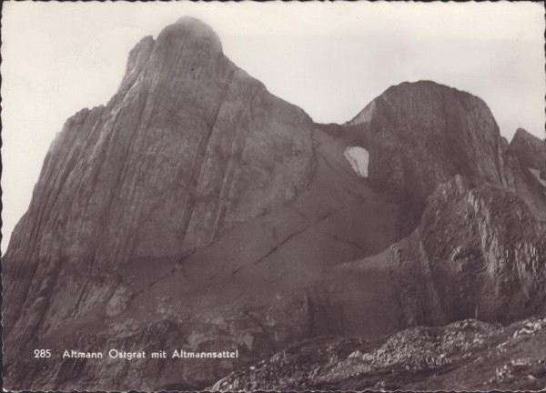 Altmann, Altmannsattel Vorderseite