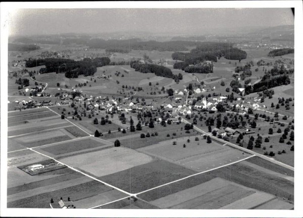 Dürnten, Flugaufnahme Vorderseite