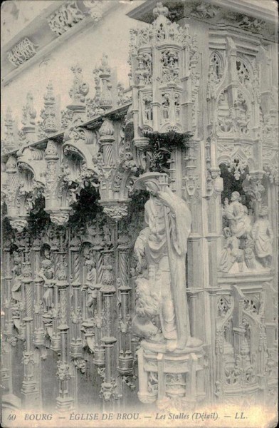 Église Saint-Nicolas-de-Tolentin de Brou Vorderseite
