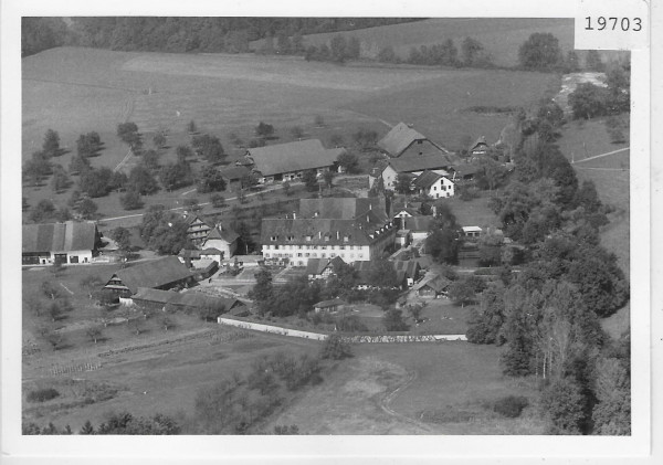 Flugaufnahme Kloster-Frauenthal Oberwil-Zug - Foto: 90x125mm