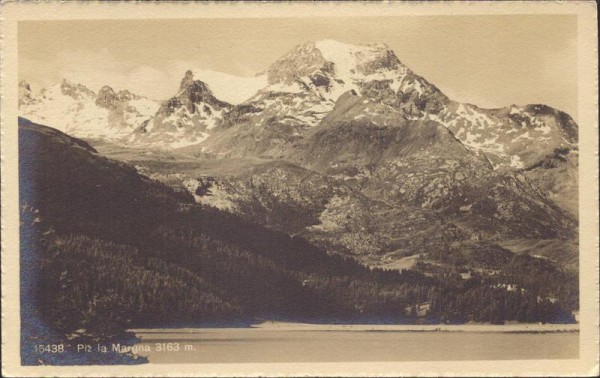 Piz da la Margna (3163 m) Vorderseite