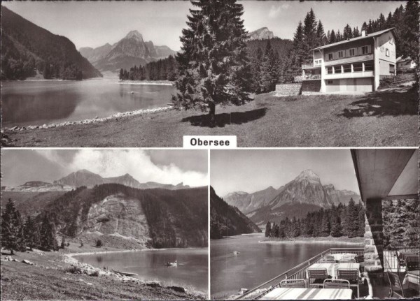 Berghaus Obersee ob Näfels (1000 m ü. M.)