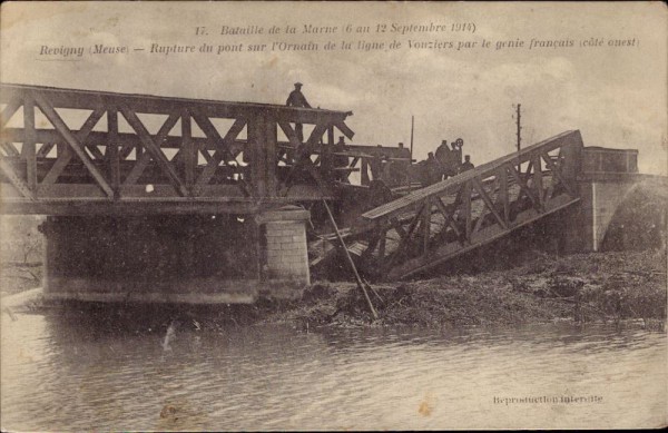 Revigny, Bastaille de la Marne