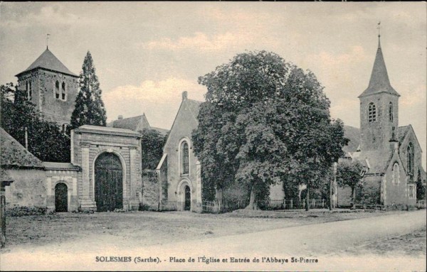 Abtei Saint-Pierre de Solesmes Vorderseite