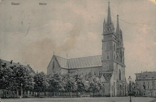 Basel, Münster Vorderseite