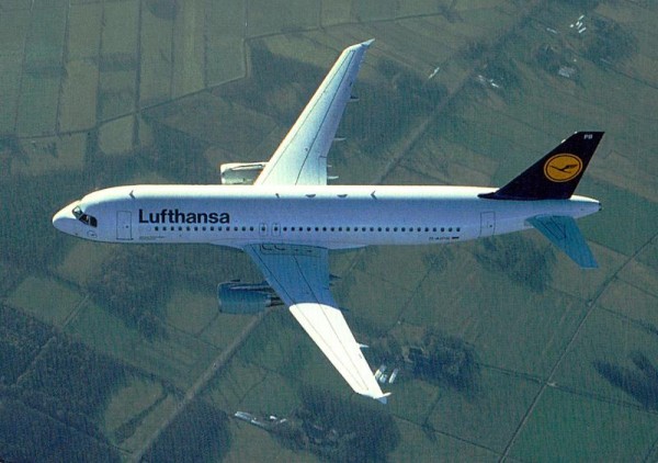 Lufthansa Airbus A320-200 Vorderseite