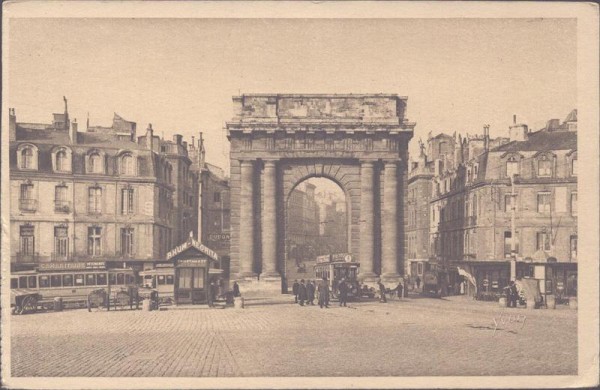Bordeaux, Porte de Bourgogne Vorderseite