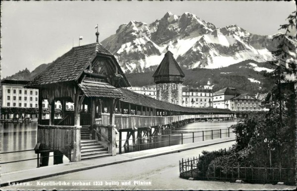 Luzern/Kapellbrücke Vorderseite