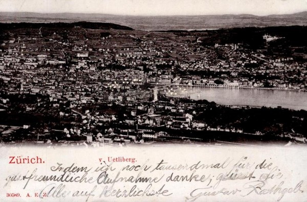 Zürich Vorderseite