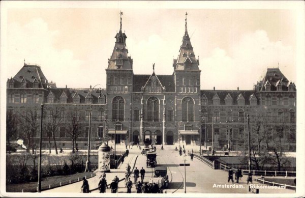 Amsterdam. Rijksmuseum Vorderseite