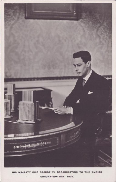 King George VI 1937 Vorderseite