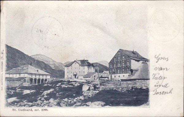 St. Gothard, Gotthard Vorderseite