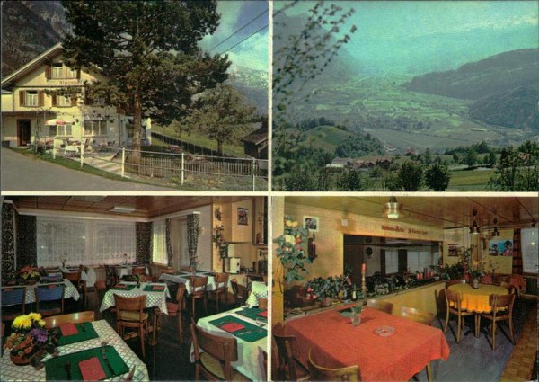 Walenstadtberg, Gasthaus Alpenhof Vorderseite