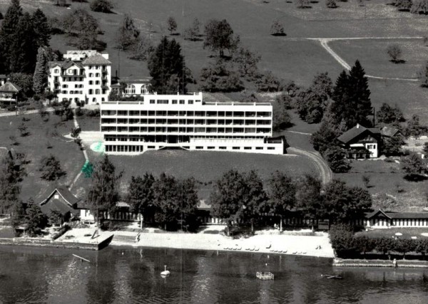 Hotel Alexander, Weggis am Vierwaldstättersee  - Flugaufnahmen Vorderseite