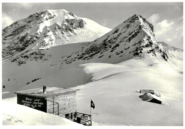 Jochalp, Berg- und Skihaus Vorderseite