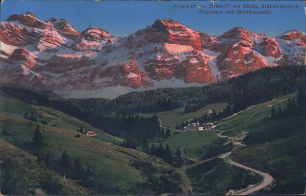 Kräzerli am Säntis Vorderseite