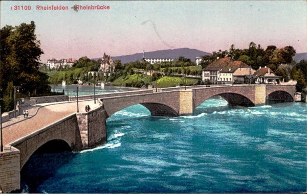Rheinfelden - Rheinbrücke Vorderseite