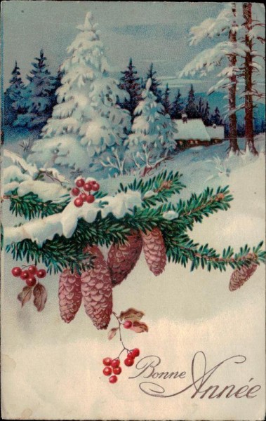 Bonne Année Vorderseite