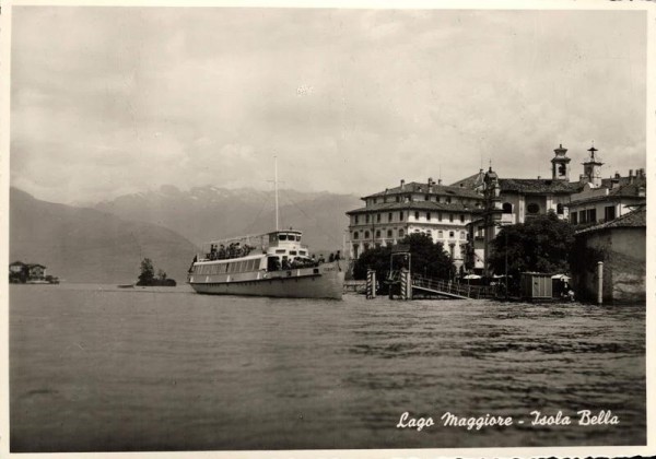 Lago Maggiore. Isola Bella Vorderseite