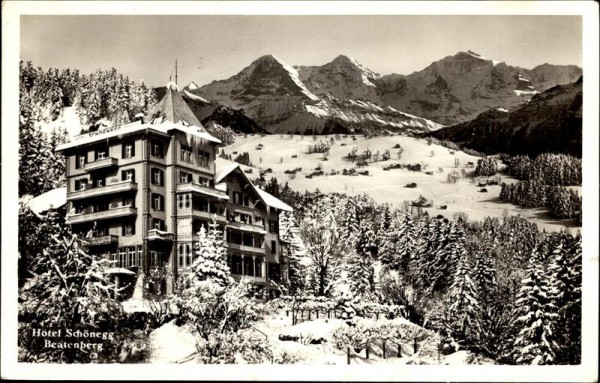 Hotel Schönegg - Beatenberg Vorderseite