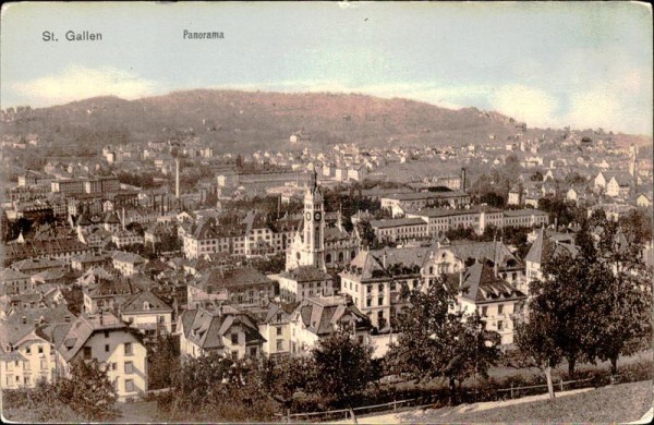 St. Gallen - Panorama Vorderseite