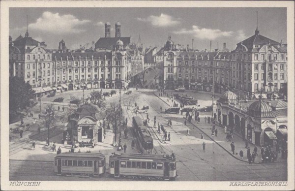München, Karlplatzrondell Vorderseite