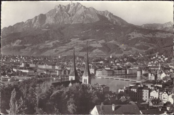 Luzern mit Pilatus