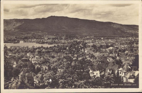 Zürich, vom Dolder aus