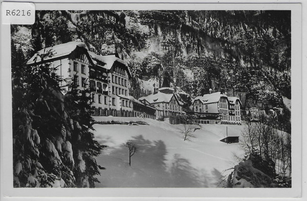 Sanatorium Wallenstadtberg im Winter en hiver