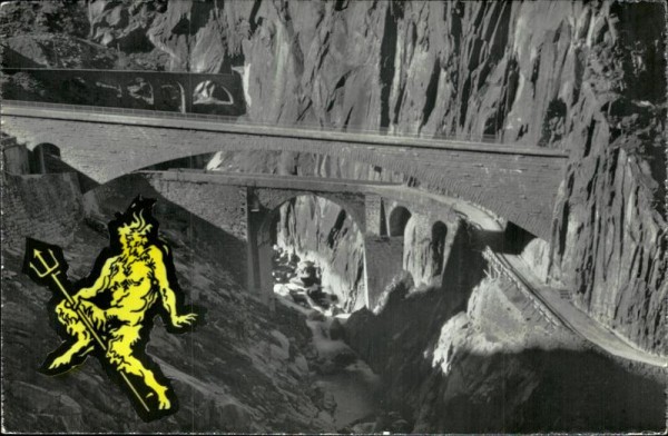 Teufelsbrücke Vorderseite