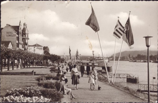 Königswinter am Rhein - Rheinanlagen