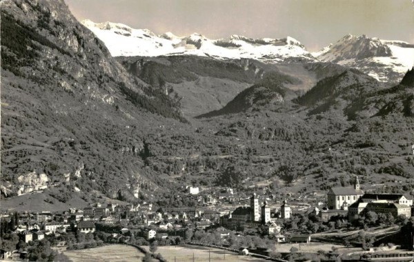 Brig gegen Belalp Vorderseite