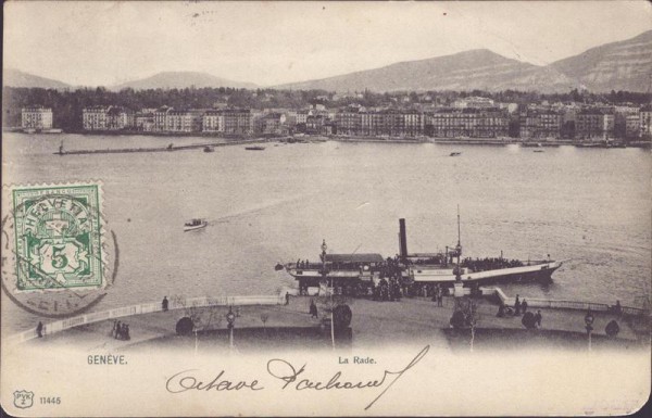Genève, la rade Vorderseite
